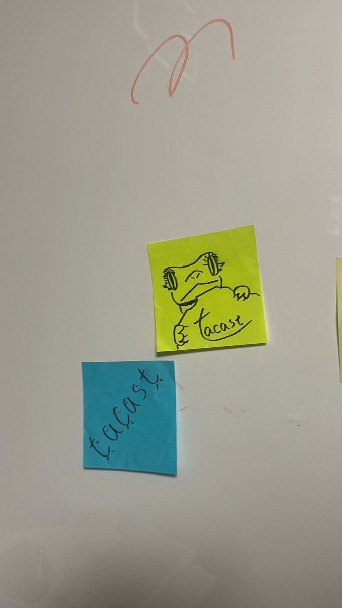 Tacosu_jp's tweet photo. #tacast #postit https://t.co/ZBe0heeHTr