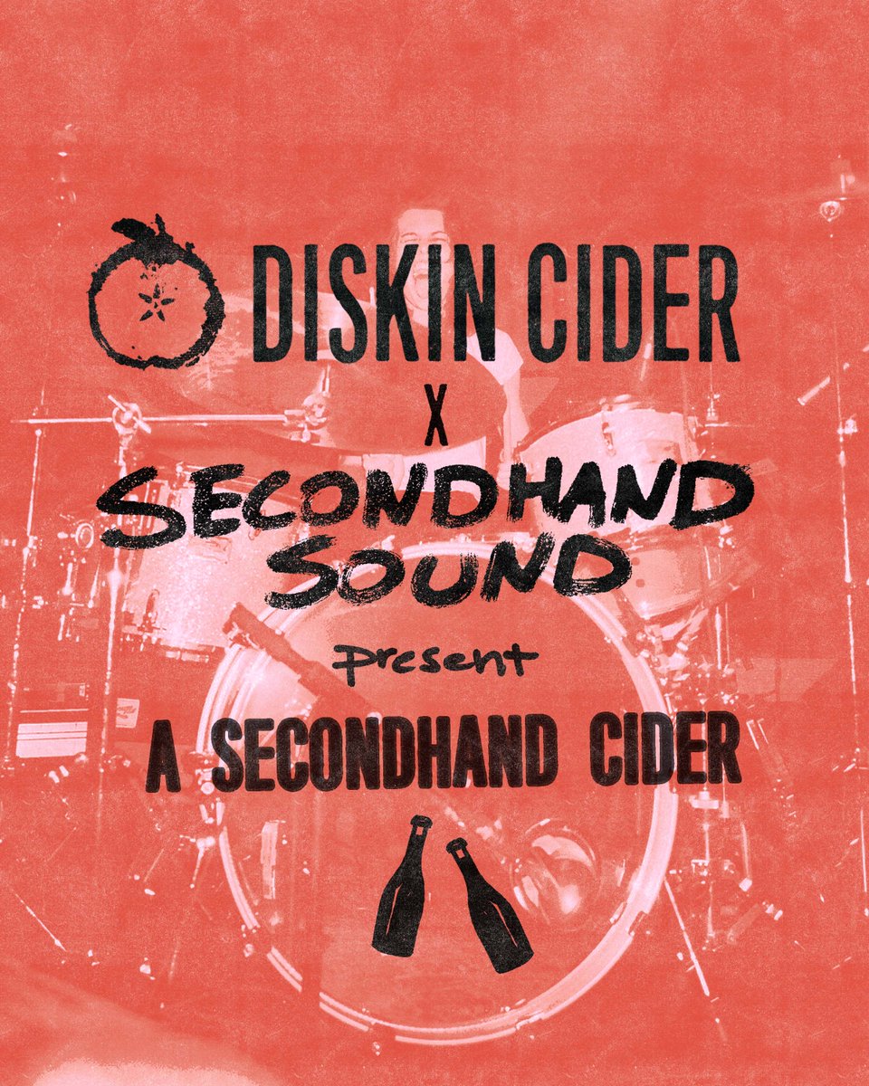 Over the last few months, we’ve been working with Secondhand Sound to capture the taste of live music, and now the formula is almost perfected. 

Get ready for your first taste of Secondhand Cider. Coming soon.