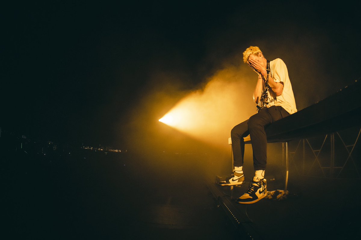 Griz's tweet photo. I am in tears over @okeechobeefest … it’s been a lot to process that experience. Y’all reeeeeeeeelly showed up. That melts my heart!! Easily one of my favorite music performances of all time for me. Thank you for being who you are. I love you love you love you!! 💜💜 https://t.co/vzyN9Hg1rS