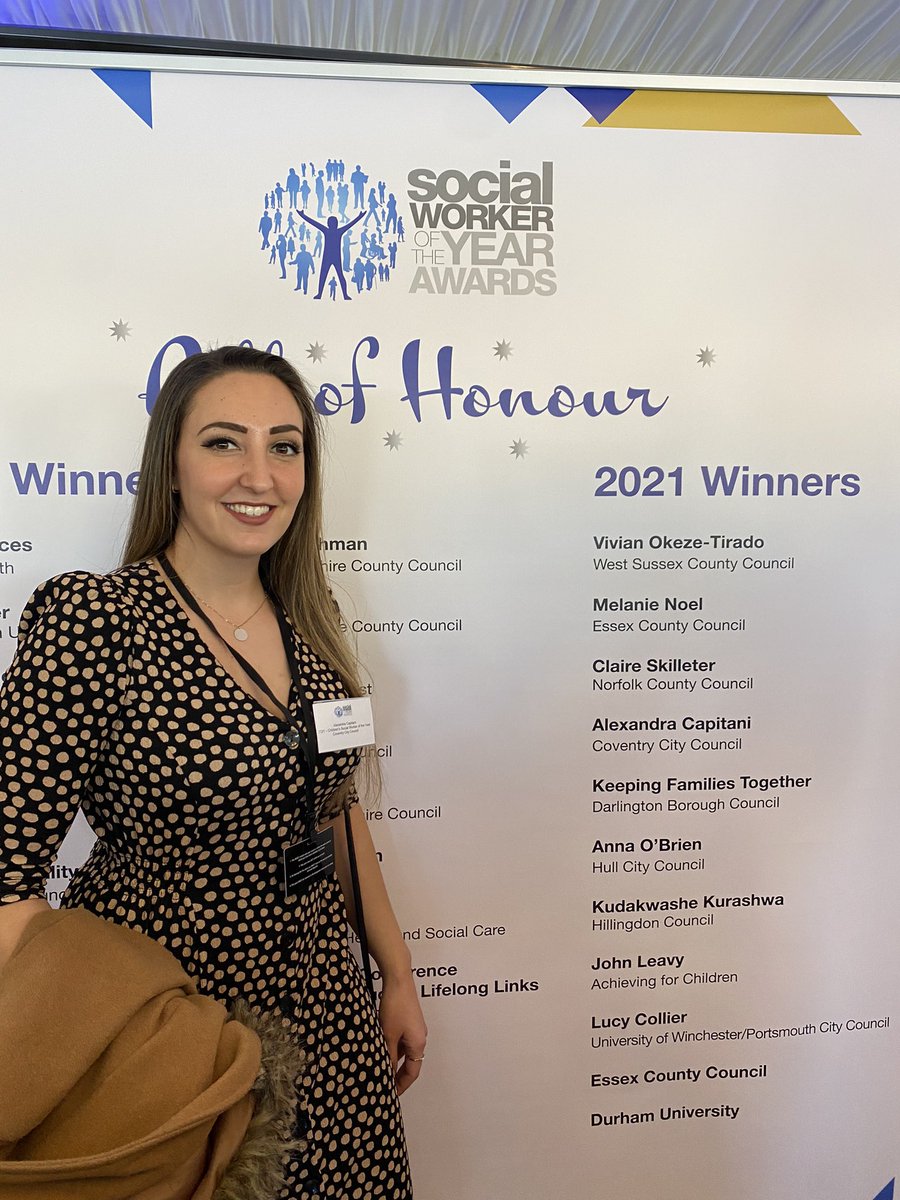 Great day at the House of Commons for Social Work awards ✨ so many amazing social workers and inspirational people #SWA21