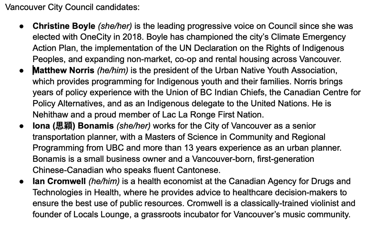 OneCity Vancouver (@onecityvan) on Twitter photo Meet and follow OneCity's Council candidates: <a href="/christineeboyle/">Christine Boyle</a> @ICromwell4Van <a href="/iona_bonamis/">Iona Bonamis | 陶思穎 (she/her)</a> & <a href="/MrMatthewNorris/">Matthew Norris</a> Meet and follow OneCity's Council candidates: <a href="/christineeboyle/">Christine Boyle</a> @ICromwell4Van <a href="/iona_bonamis/">Iona Bonamis | 陶思穎 (she/her)</a> & <a href="/MrMatthewNorris/">Matthew Norris</a>