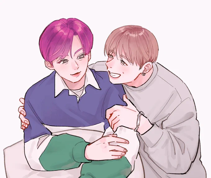 ヒョンラ💝 #straykidsfanart 