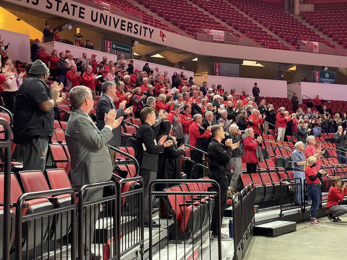 Thank you to the fans that came out today to help celebrate the hiring of our new head coach!!