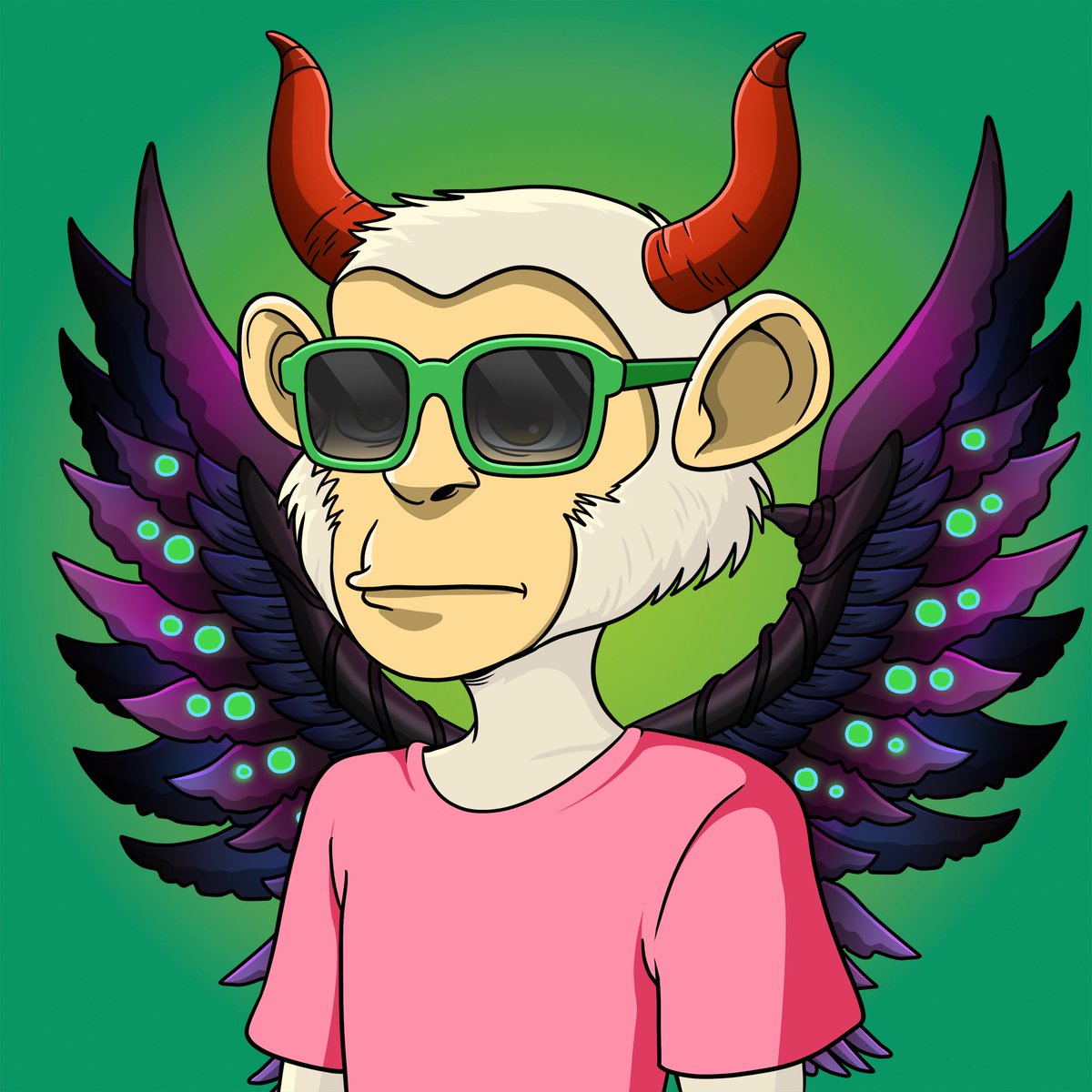 thugapeclub's tweet photo. Who wants to own this ThugApe who has electronic wings ,devils horn and is a billionaire for just some Matic!! Join our discord now and retweet
#NFTs #NFTdrop #NFTCommunity #NFTCollection https://t.co/VW8kRHSx5Q
