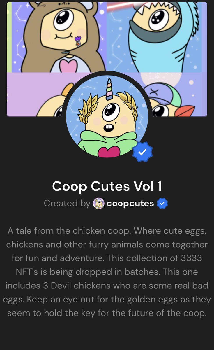 Both our account and collection is now verified on <a href="/realSologenic/">Sologenic</a> 

Thank you and we look forward to bringing good vibes to your feeds for a long time to come. 

#NFTCommunity #XRPCommunity