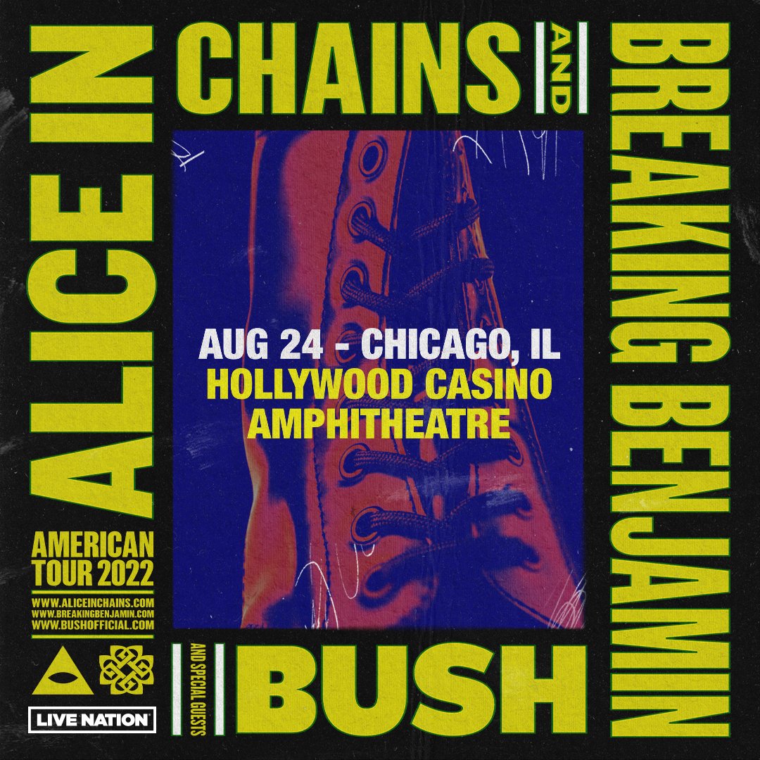 HollywoodAmpChi on Twitter "JUST ANNOUNCED 🔊 AliceInChains & Breaking
