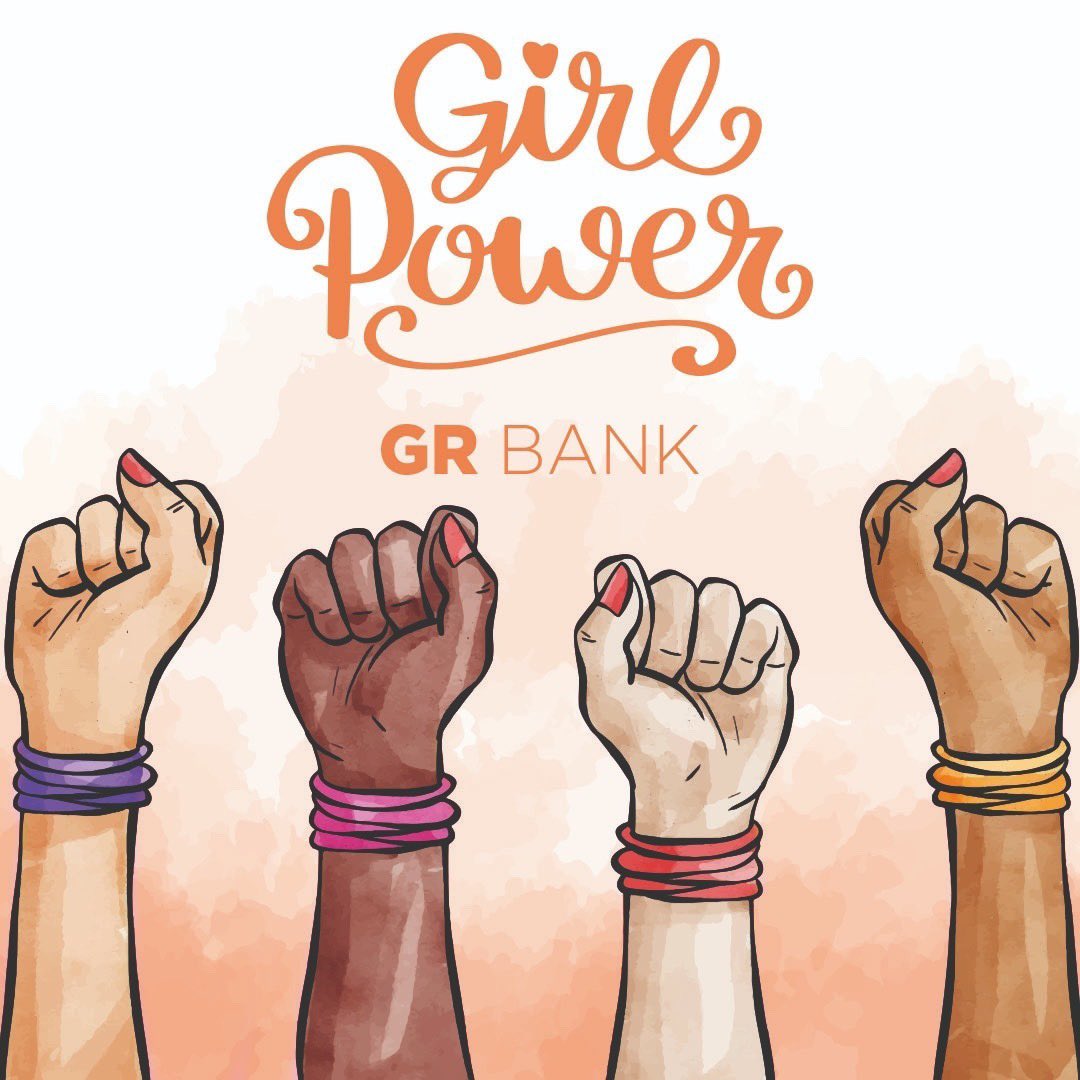GRBankoficial's tweet photo. Chegou!
A semana da mulher no GR Bank. 
E em breve sai um GR Culture para mostrar toda a força e e poder da mulher.

#grbank #empoderamentofeminino #girlpower #semanadamulher #grculture #poderfeminino https://t.co/xiZGSaDPm1