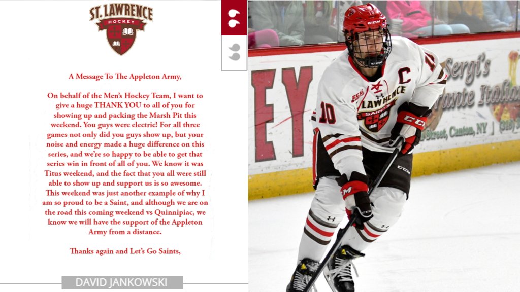 St. Lawrence University Men’s Hockey tweet media