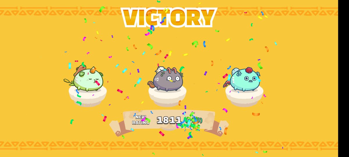 Bryan24643827's tweet photo. 2 days grind for my new team @Jihoz_Axie @AxieInfinity @SmallLovePotion https://t.co/chqfjuII0P