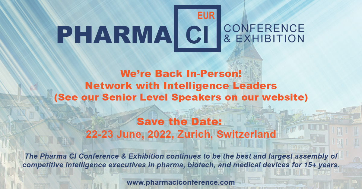 Pharma CI Conference (@PharmaCIConf) / Twitter