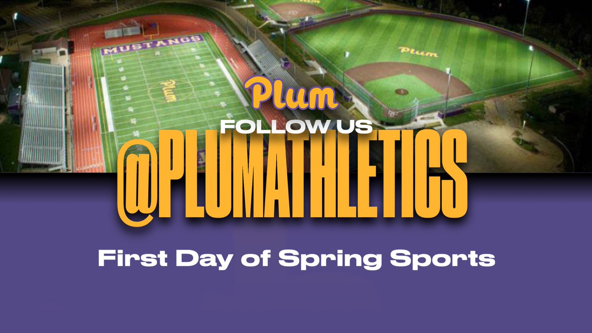 Plum Athletics (@plumathletics) on Twitter photo Good luck to all of our spring sports! <a href="/PlumBaseball/">Plum Baseball</a> <a href="/PlumHSGirlsLax/">Plum High School Girls Lacrosse</a> <a href="/plumHS_lacrosse/">Plum HS Boys Lax</a> <a href="/PlumSoftball/">plum softball</a> <a href="/PlumMustangs/">Plum XC / Track & Field</a> #WPIAL #rollmustangs Good luck to all of our spring sports! <a href="/PlumBaseball/">Plum Baseball</a> <a href="/PlumHSGirlsLax/">Plum High School Girls Lacrosse</a> <a href="/plumHS_lacrosse/">Plum HS Boys Lax</a> <a href="/PlumSoftball/">plum softball</a> <a href="/PlumMustangs/">Plum XC / Track & Field</a> #WPIAL #rollmustangs