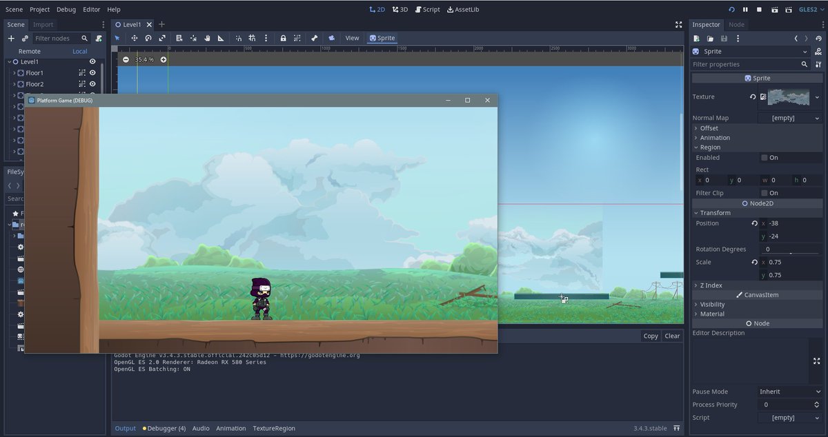Been a busy few days! On schedule with the development...

✅ Created first 3 Levels
✅ Imported physics elements (Gravity)
✅ Parallax background 

We will be posting gameplay soon - keep your eyes peeled &amp; make sure you are following! 

#SolanaNFTs #NFTGame #NFTCommunity #P2E