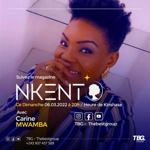 Target_SARL's tweet photo. Carine MWAMBA a été l'invitée du deuxième numéro du magazine #NKENTO.
Veuillez découvrir son expérience entant que Designer Graphic chez Target SARL.
👉 https://t.co/CkKhooN80r https://t.co/PnnAc9gU0F