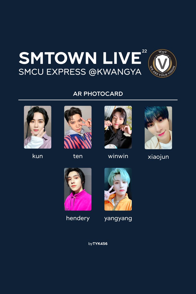 NCT SMCU EXPRESS @ KWANGYA special ar ticket complete photocard