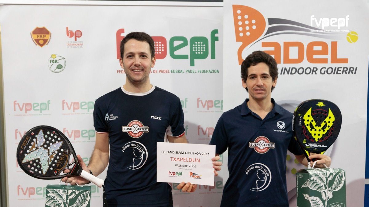 fvpadel's tweet photo. 🚹@Gon_Franco &amp; @jaimebergareche campeones🏆de Primera categoría de la 1ª prueba #GSGipuzkoaFVP_EPF disputada en Beasain, @PadelGoierri y con @joseba_diego &amp; Eneko Arija, subcampeones🥈 Zorionak txapeldunak!

#fvpadel
@alavesapadel  
@Bizkaiapadel 
@fg_padel https://t.co/3hrHeDlNv2