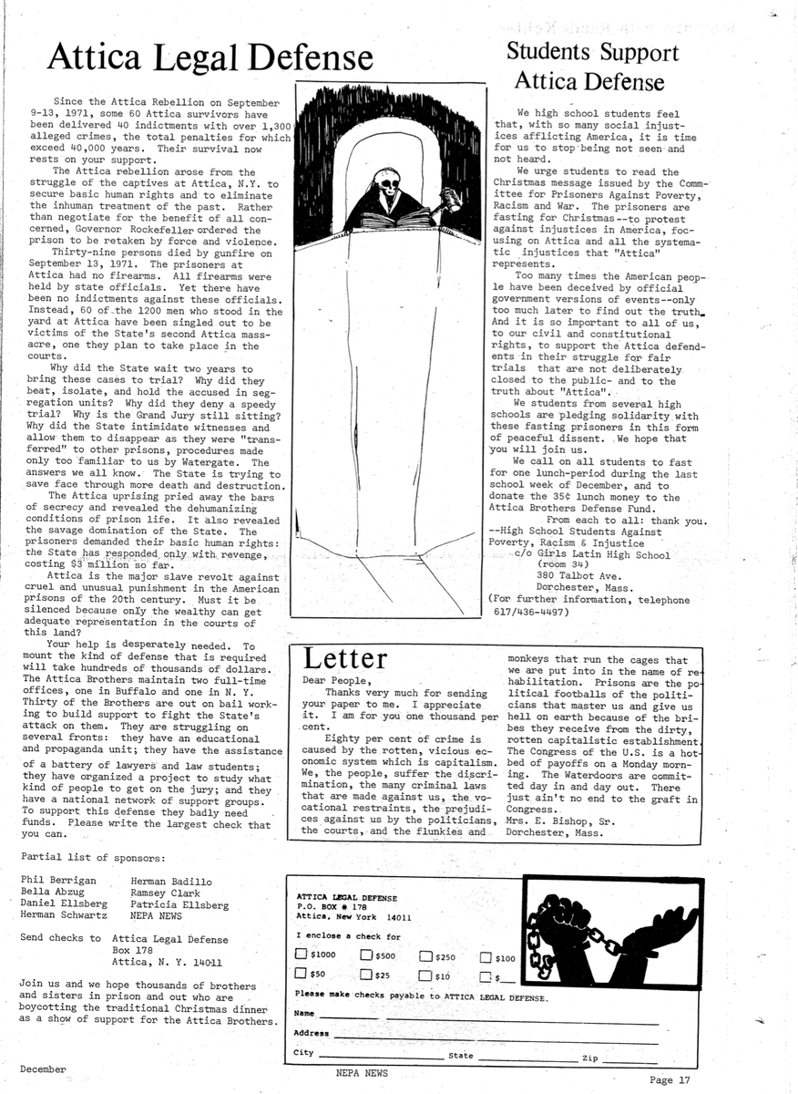 A is for Attica 
🎧 Listen to our complete 'Abolition A-Z' here
audio.maydayrooms.org/abolition