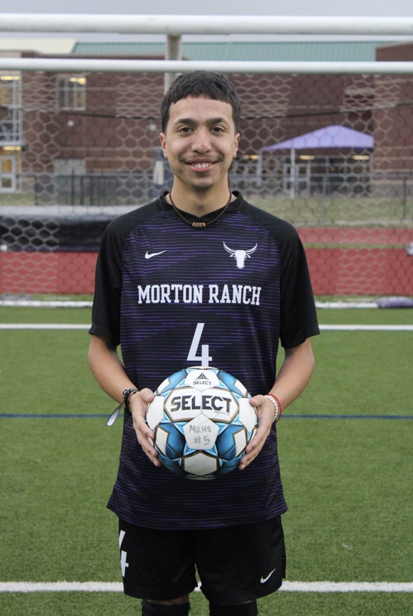Maverick Senior Celebration Midfielder David Ruiz, 4 years with the program, 1st year Varsity.