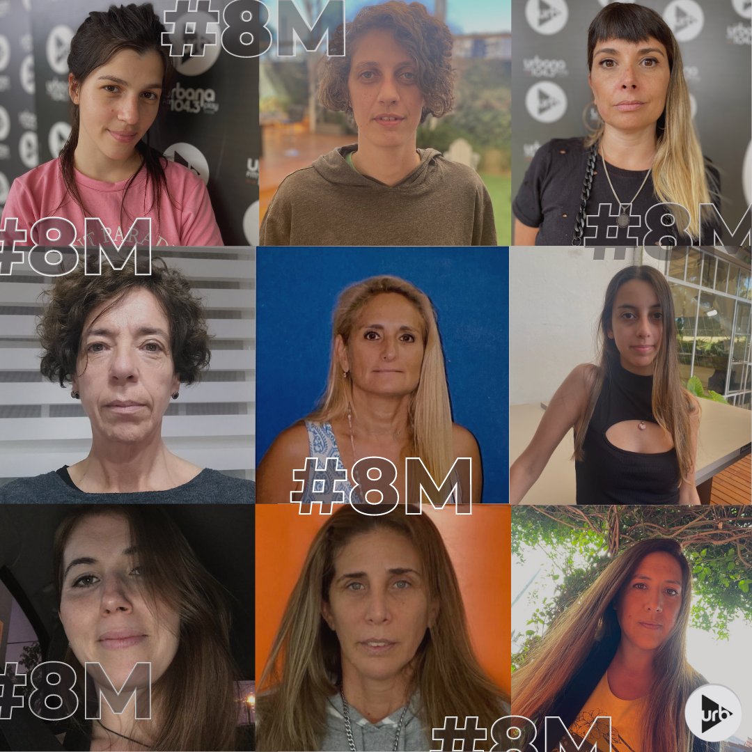 El poder de las mujeres transforma el mundo💜 #8M 

Día Internacional de la Mujer 〰️ #UrbanaPlay 104.3 FM.