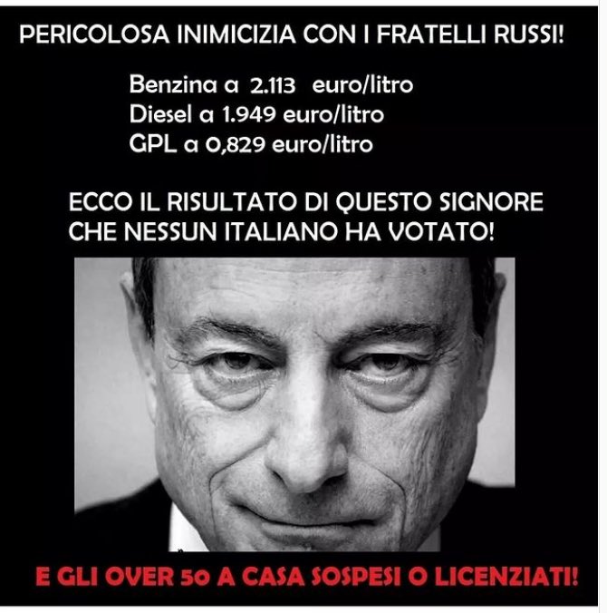 ADA79991318's tweet photo. @alessia_dream01 @Bellot1MarcoAn QUESTO MALEDETTO STA PORTANDO LA GUERRA IN  ITALIA  QUESTOOOO È PAZZOOOOOO😡😡😡😡😡😡😡😡#DRAGHIIIIII #VATTENEEEEE😡😡😡😡😡😡 https://t.co/jiL5L494iK
