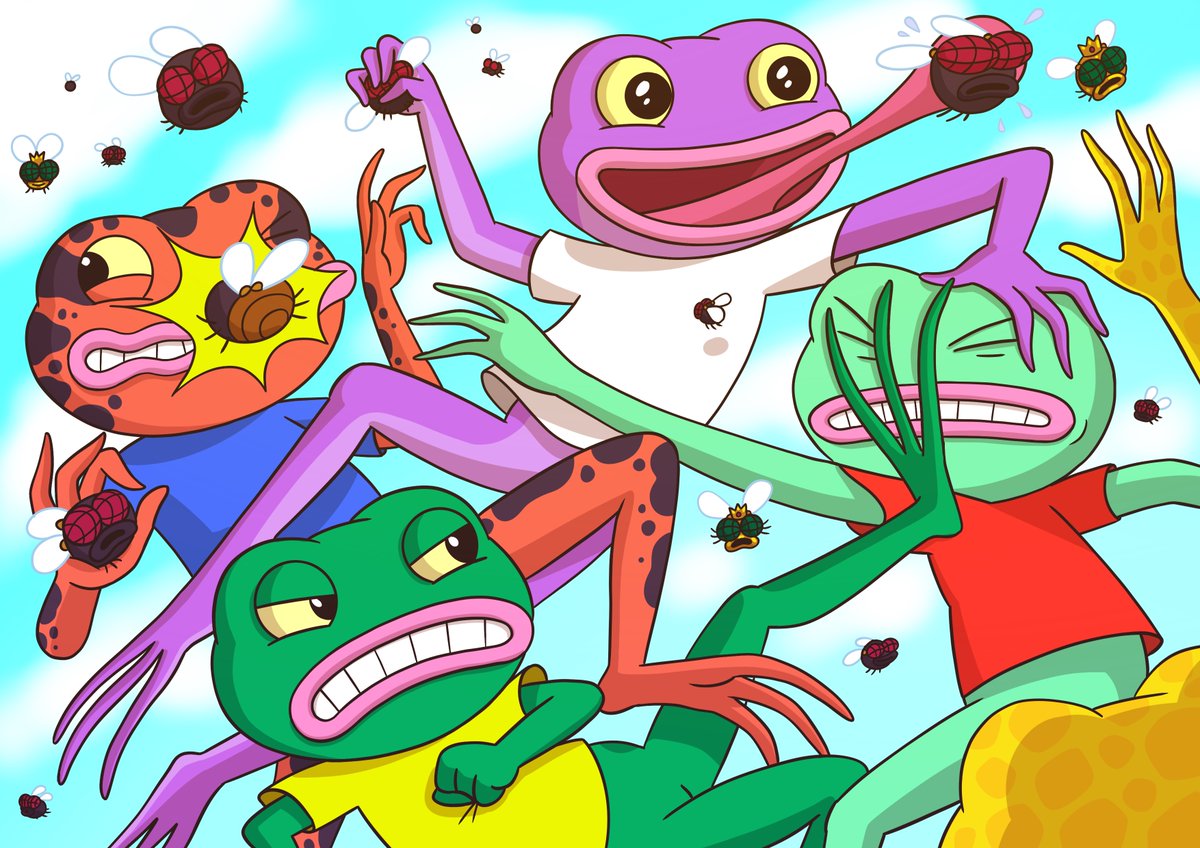 HoppersGame's tweet photo. Fly Wars Begin Tomorrow With Rocket Joe 🚀

Let's take a moment to answer some common questions we see popping up:

- How is Hoppers Different from previous launches?

- Why are there no incentives?

- What are the Advantages of using Rocket Joe for Hoppers Game?

🧵 1/6
♻RT! https://t.co/6IKjvrURVz