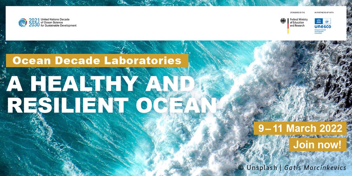 GEOMAR_en's tweet photo. The #OceanDecade Lab „A Healthy and Resilient Ocean“ starts today at 16:00 CET. We are happy to contribute a live stream to the #WASCAL #FloatingUniversity onboard #RVMERIAN. Full programme: https://t.co/0hZSIsOFPE Info on the #GEOMAR event: https://t.co/Pq45peh8vs #SaveOurOcean https://t.co/XaRi1dszEl