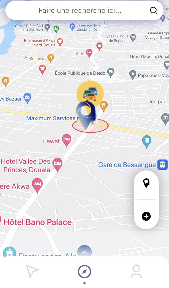 MapaneApp's tweet photo. Nous venons de recevoir une alerte Embouteillages au niveau du Feu rouge bessengue
#Douala #Mapane https://t.co/P42a9cDCPq