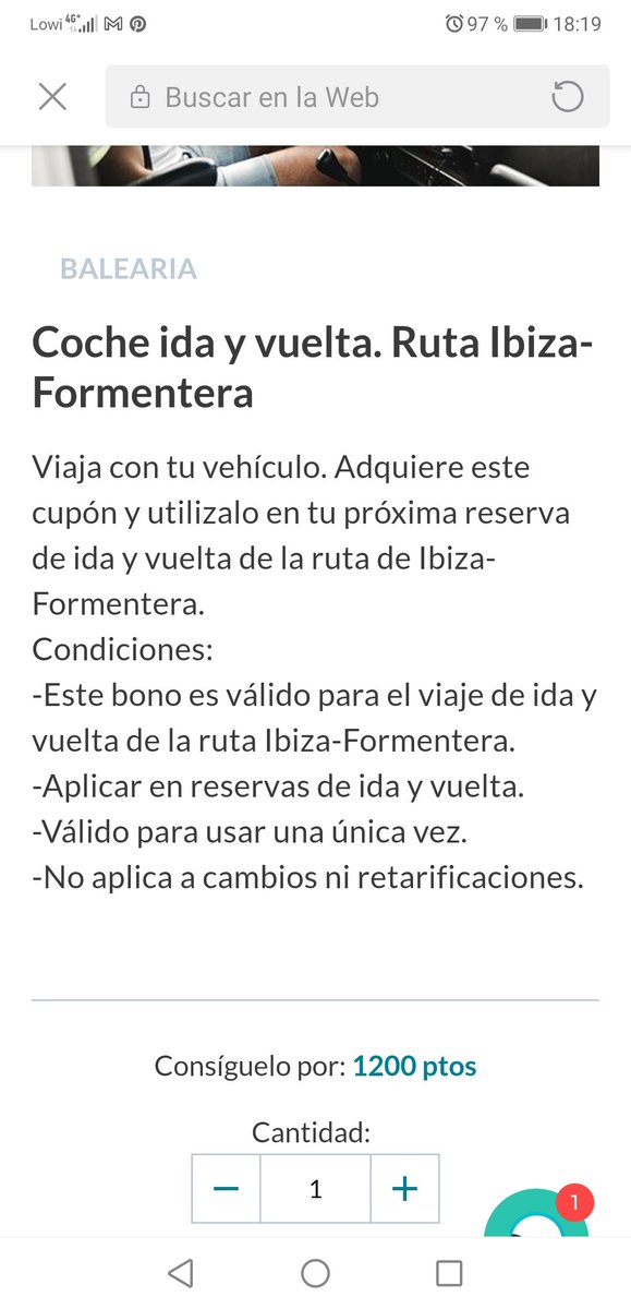 blca05's tweet photo. Buenas @Balearia he adquirido por 1200 puntos el cupón en la app luego de estar viajando con vosotros en continuas ocasiones.
Al final tengo que pagar casi 15€. Cuando siendo residente me sale mi billete más barato.
Resulta que pago o pierdo los puntos
¿Por qué?Aquí pone gratis https://t.co/gpT3JF2p3o