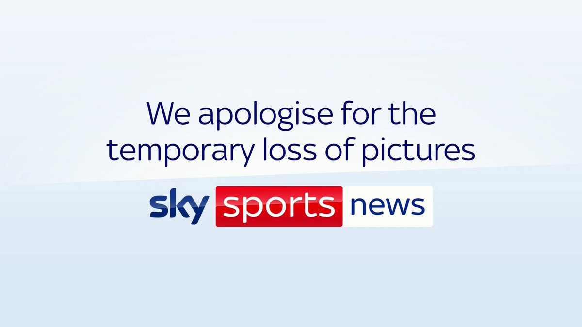 SkySportsNews's tweet photo. We apologise for the temporary loss of pictures on SSN, our broadcast has been interrupted by a fire alarm at Sky Studios. https://t.co/pQ9BcQCD75