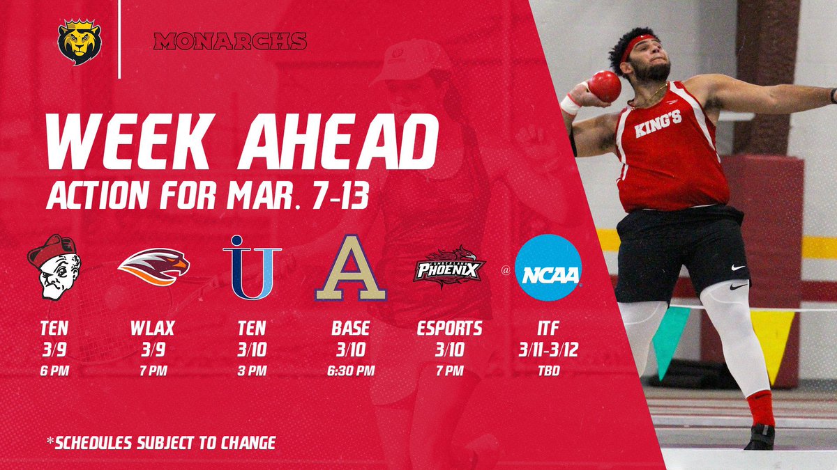 King's College Monarchs tweet media