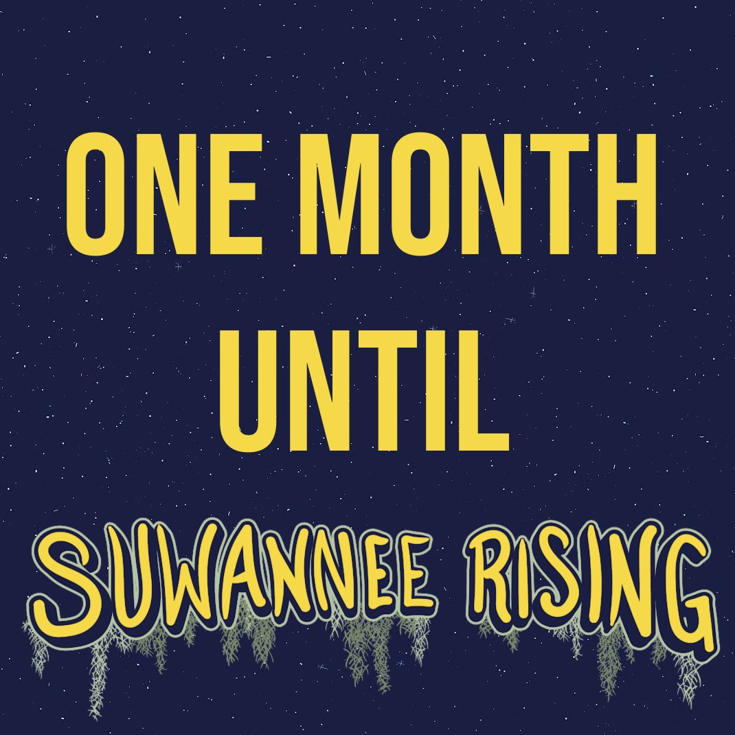 SuwanneeRising (@suwanneerising) on Twitter photo 🚨One Month🚨
Until we get back to the Suwannee Music Park for <a href="/SuwanneeRising/">SuwanneeRising</a>
We’ll see you April 7-9 at the park! 🚨One Month🚨
Until we get back to the Suwannee Music Park for <a href="/SuwanneeRising/">SuwanneeRising</a>
We’ll see you April 7-9 at the park!
