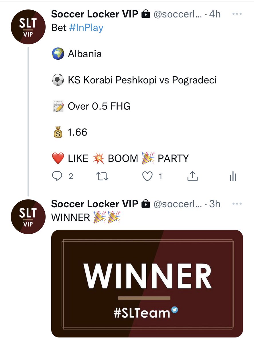 Soccer Locker Tips tweet media