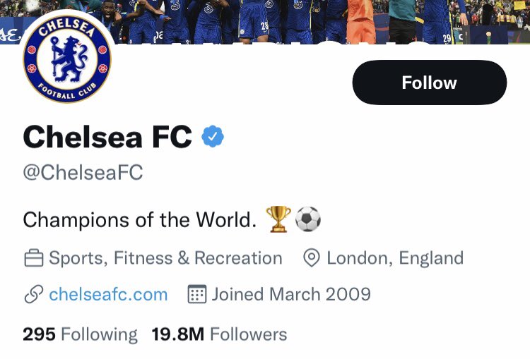 Hub (@utd_hub10) on Twitter photo The Twitter bios of the clubs paint a very clear picture of what they are focused on. For City, Liverpool, and Chelsea it’s about winning trophies.For Manchester United it’s about selling more shirts. The club is a mess from top to bottom. #GlazersOut #MUFC #MCFC #LFC #CFC #PL The Twitter bios of the clubs paint a very clear picture of what they are focused on. For City, Liverpool, and Chelsea it’s about winning trophies.For Manchester United it’s about selling more shirts. The club is a mess from top to bottom. #GlazersOut #MUFC #MCFC #LFC #CFC #PL