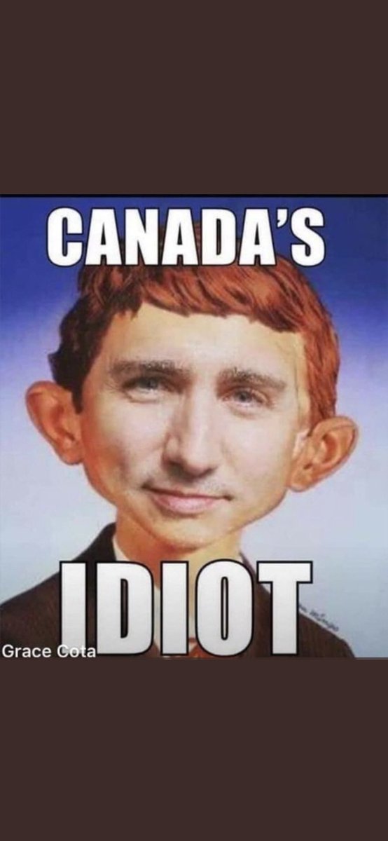 pmarshbirddog's tweet photo. @TheRealKeean The guys evil and the world knows it. #LetsGoTrudeau https://t.co/v5a2iUD0fe