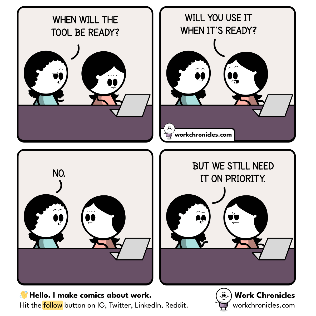 We need it on priority