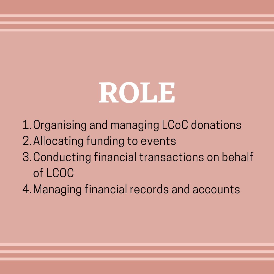 LCOC is recruiting for our treasurer role! If you're keen to get involved, drop us a DM or email us at londonclassicistsofcolour@gmail.com