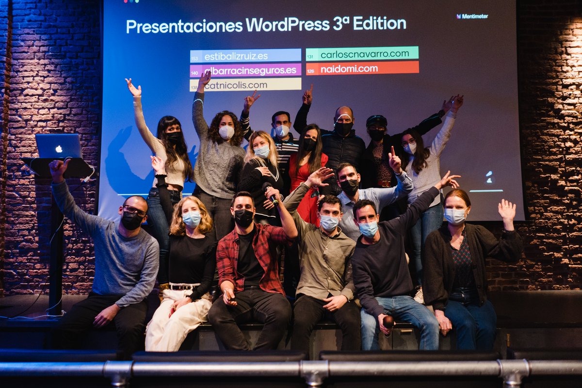 jurgenBS89's tweet photo. Presentaciones WordPress 3ª Edición 😎✌️ #CursodeWordPress
Gracias a las valientes que habéis presentado vuestra web, ¡sois muy cracks! Y al público también 👏👏
¡Compi maestro de ceremonias @FerSerraAnton!❤️🔥
¿Nos atrevemos con una versión online? ¿Qué os parece? 😝👇 https://t.co/GVTMary3vn