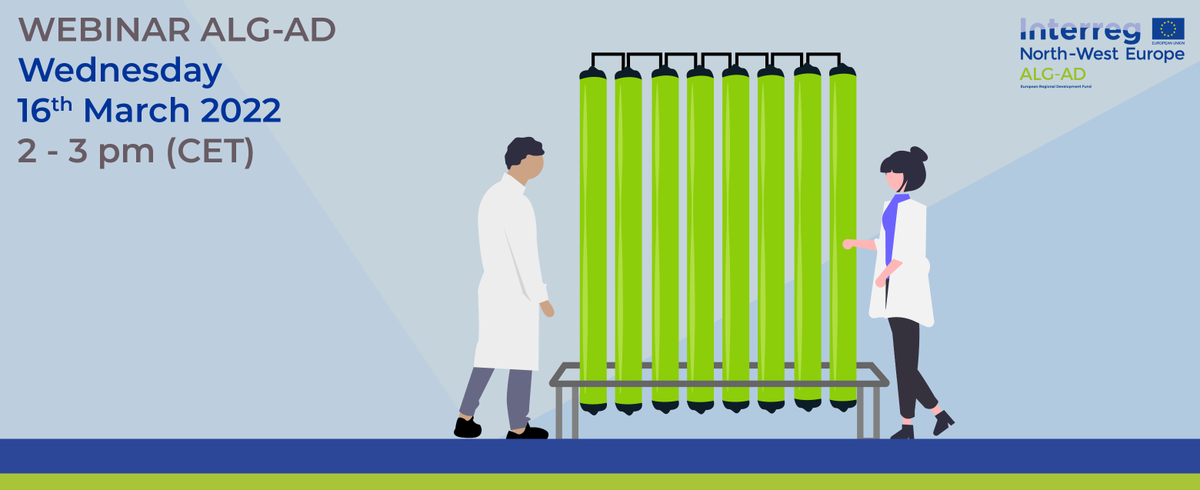 The new ALG-AD webinar will be on the 16th of March 2022

The registration:  

bit.ly/35GeKQp

#algae #cultivation #digestate