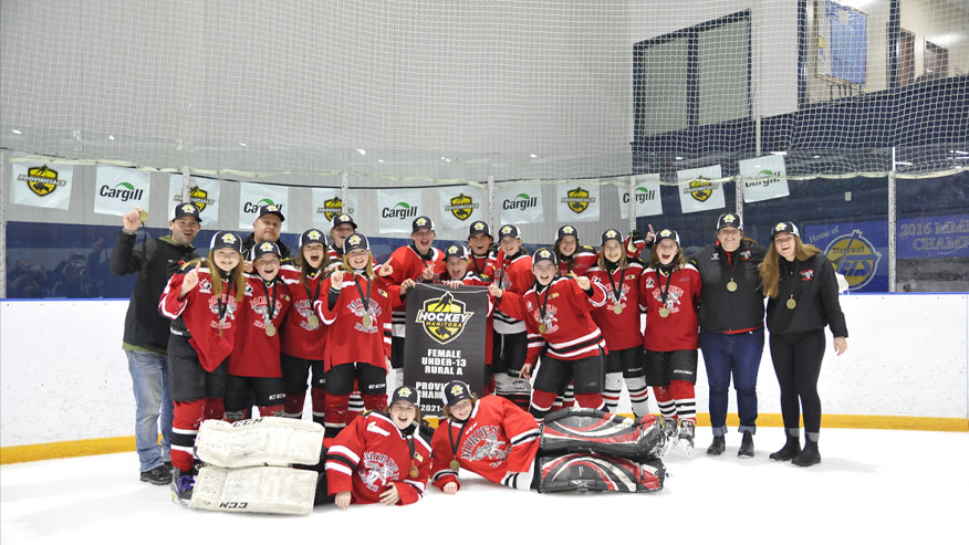 hockeymanitoba's tweet photo. Congratulations to our 14 new Provincial champions and all teams that participated during the second weekend of the 2022 Hockey Manitoba Provincials presented by @CargillAgCanada.

#HMProvincials 
#BelieveInTeam
#CargillCares

🔗| https://t.co/7FmTgz2j1p https://t.co/En5bHKcJar