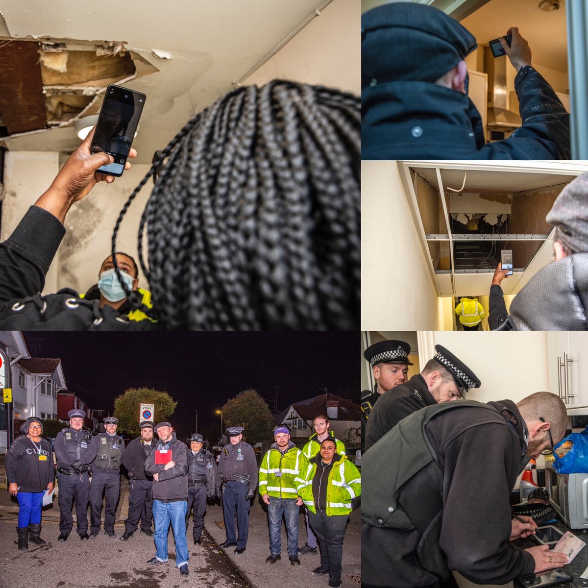 Leaving you this evening with our fantastic enforcement team &amp; Harrow police. At a recent day of action in Edgware 2 illegal HMOs were discovered - actions to follow.

Thanks to all involved in helping to keep people safe. 👏👏

Report HMOs to residential.licensing@harrow.gov.uk