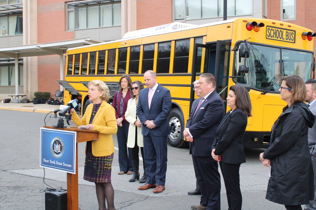 Senator Shelley Mayer (@shelleybmayer) on Twitter photo Thank you to our students for their advocacy on climate issues & <a href="/SenatorHarckham/">Senator Pete Harckham</a> for organizing an electric school bus demonstration at <a href="/FoxLanePride/">Fox Lane High School</a> for <a href="/SenKennedy/">John Kennedy</a>, <a href="/AnnaMKaplan/">Anna M. Kaplan</a>, <a href="/CalvesEllen/">Ellen Calves</a>, Leg. Erika Pierce, school officials, environmental advocates & me. Thank you to our students for their advocacy on climate issues & <a href="/SenatorHarckham/">Senator Pete Harckham</a> for organizing an electric school bus demonstration at <a href="/FoxLanePride/">Fox Lane High School</a> for <a href="/SenKennedy/">John Kennedy</a>, <a href="/AnnaMKaplan/">Anna M. Kaplan</a>, <a href="/CalvesEllen/">Ellen Calves</a>, Leg. Erika Pierce, school officials, environmental advocates & me.