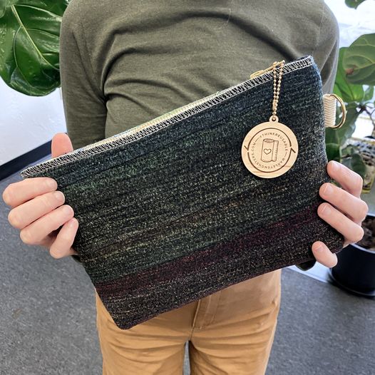 Look what <a href="/marleysmonsters/">Marleys Monsters</a> created with their <a href="/felt_loom/">FeltLOOM®</a> machine: 

 Another <a href="/felt_loom/">FeltLOOM®</a> creation you are sure to love! 🌿♻️ Our limited edition Marley Clutch is the ultimate zero waste storage bag... marleysmonsters.com/products/marle…