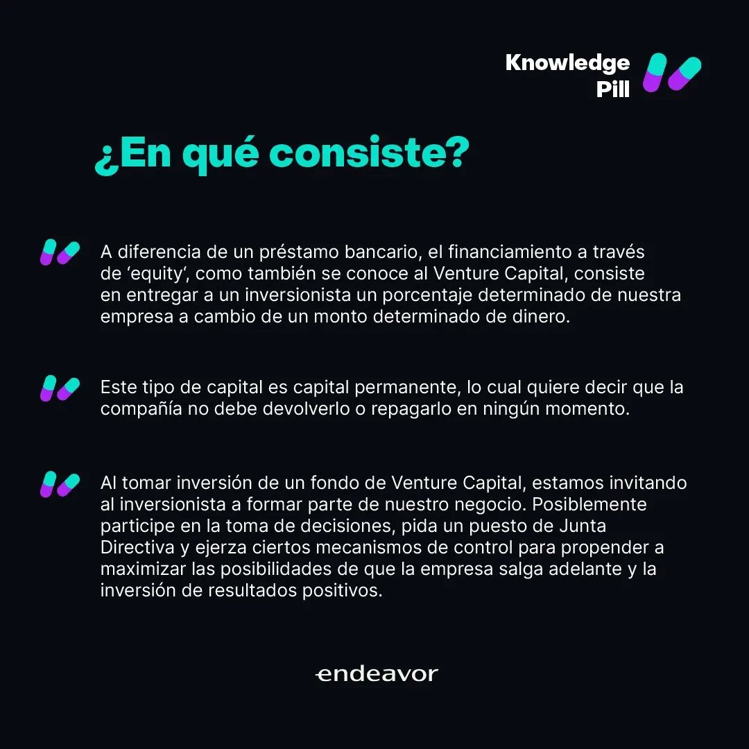 EndeavorEcuador's tweet photo. ¿Sabes qué es el Venture Capital? 🤔
Conoce más en nuestra #KnowledgePill 🤓
#oneendeavor
#entrepreneurship
#dreambig https://t.co/6qapjYqhhN