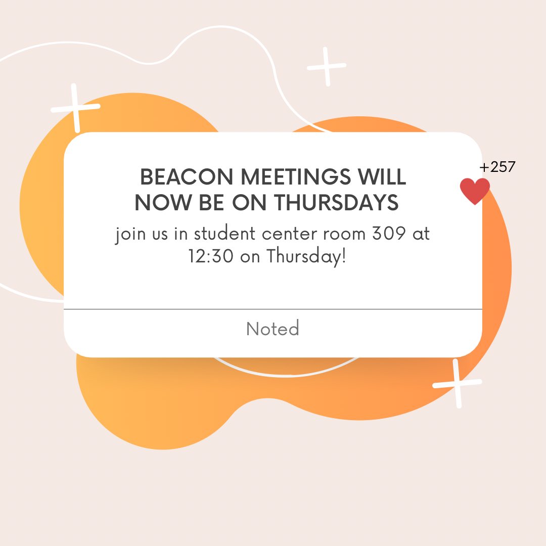 The WPU Beacon tweet media