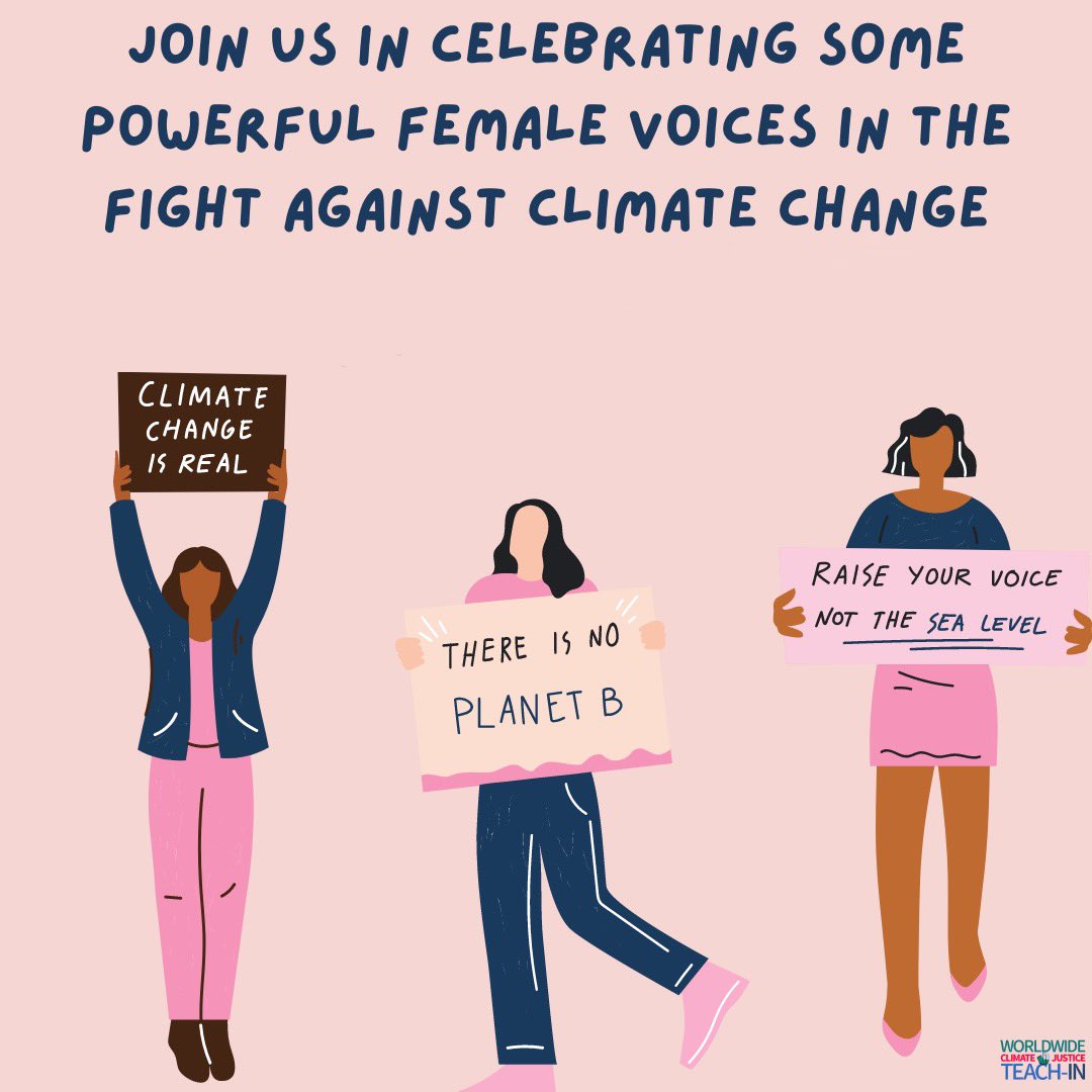 climatemvmtca's tweet photo. In honour of International Women’s Day tomorrow, join us in celebrating five powerful female voices in the fight against climate change 

Find out more in the replies below!

#InternationalWomensDay #climatechange #IWD2022 #IWD #climateactivist https://t.co/65Xr7Dwby4
