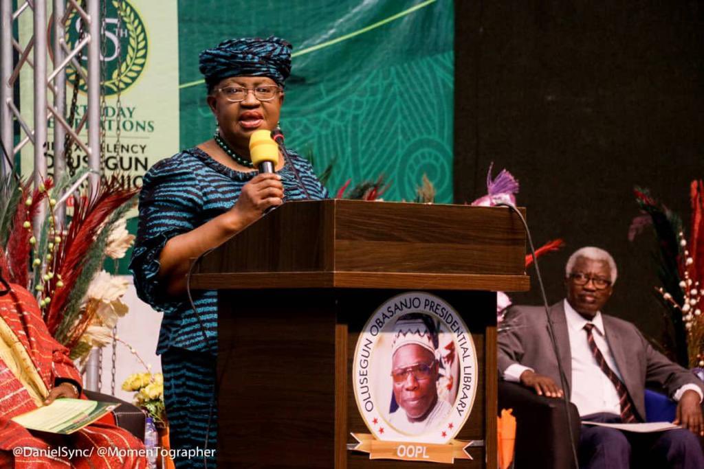 (1/2) Discussing Africa’s narratives and the need for effective, bold and decisive leadership to propel a sustained recovery in Africa and sustainable development including through trade. At the Africa Symposium on the Occasion of H.E Former President Obasanjo’s 85th birthday.