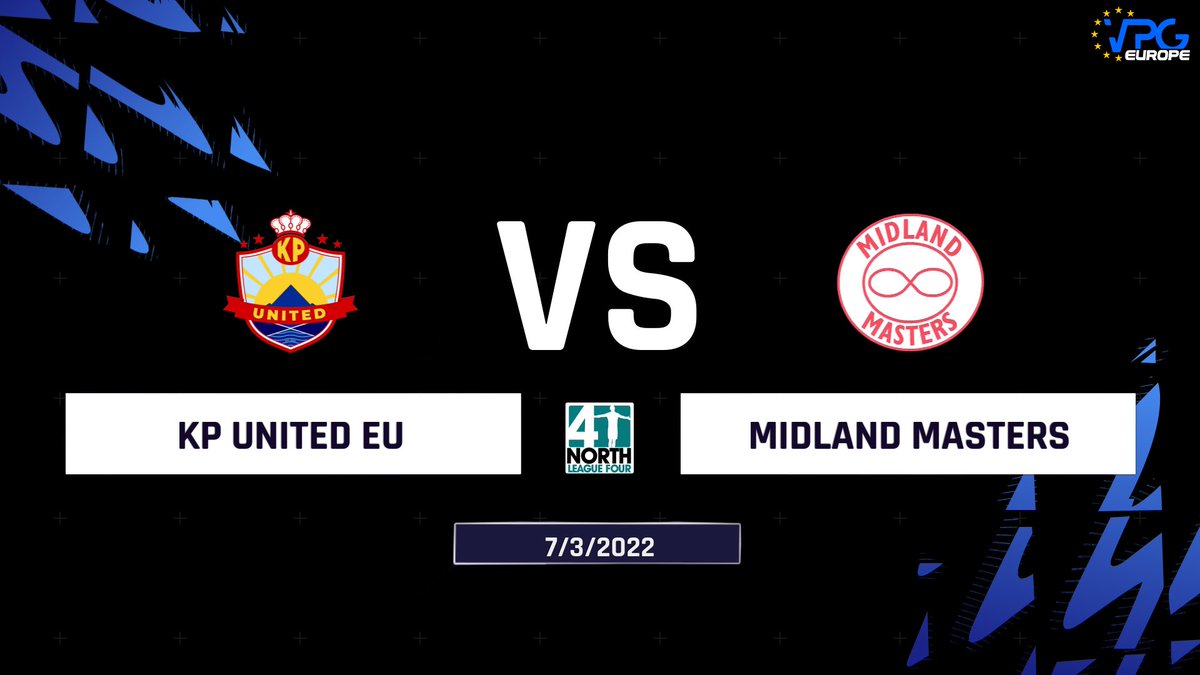 Midland masters Monday night league games and fixtures big night for us and hopefully get all 9 points utm 
3 games tonight 
@ViscaES 19:45
<a href="/VpgWalshaw/">Walshaw F.C.</a> 20:15
Kp united 21:00 
Come on you midlands