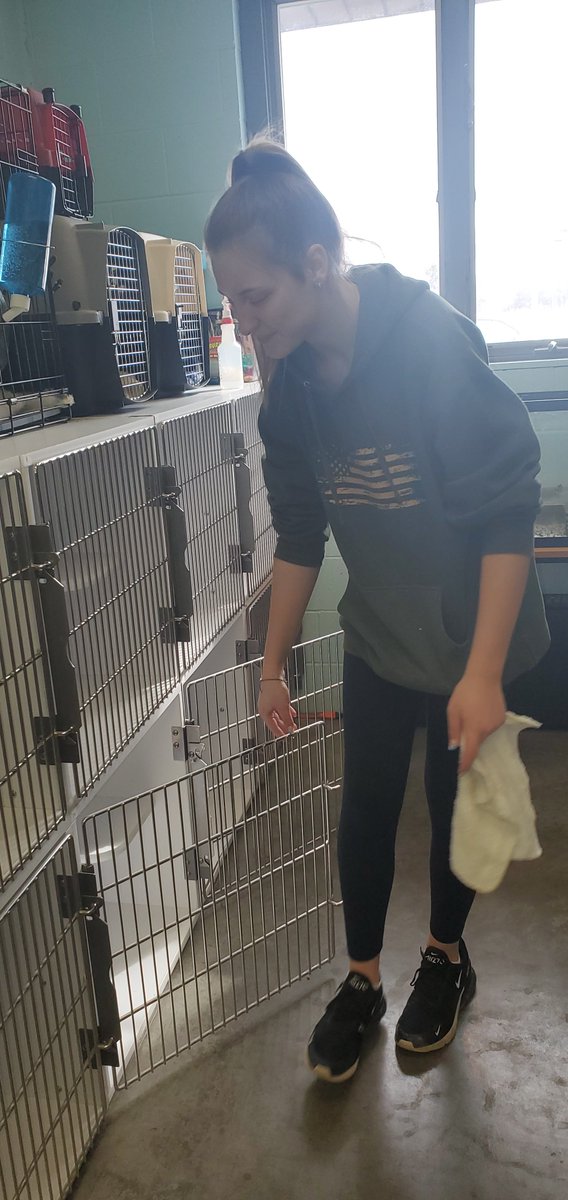 MrsTFranz's tweet photo. I’m grateful to work with such a great group of CA Future Business Leaders. FBLA prepares students to become community-minded business leaders in a global society. This weekend my FBLA Club showed community leadership by volunteering to clean at Ontario County Humane Society. https://t.co/g91jVe3L2R