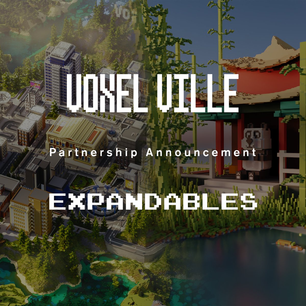 VilleVoxel's tweet photo. 🐼 Voxel Ville x Expandables 🐼

We are delighted to be partnering with @ExpandablesNFT

Read more: https://t.co/FimtNTQGzX

Win an Expandables Genesis Panda by following us both and retweeting this post! https://t.co/oUOCvysLsh