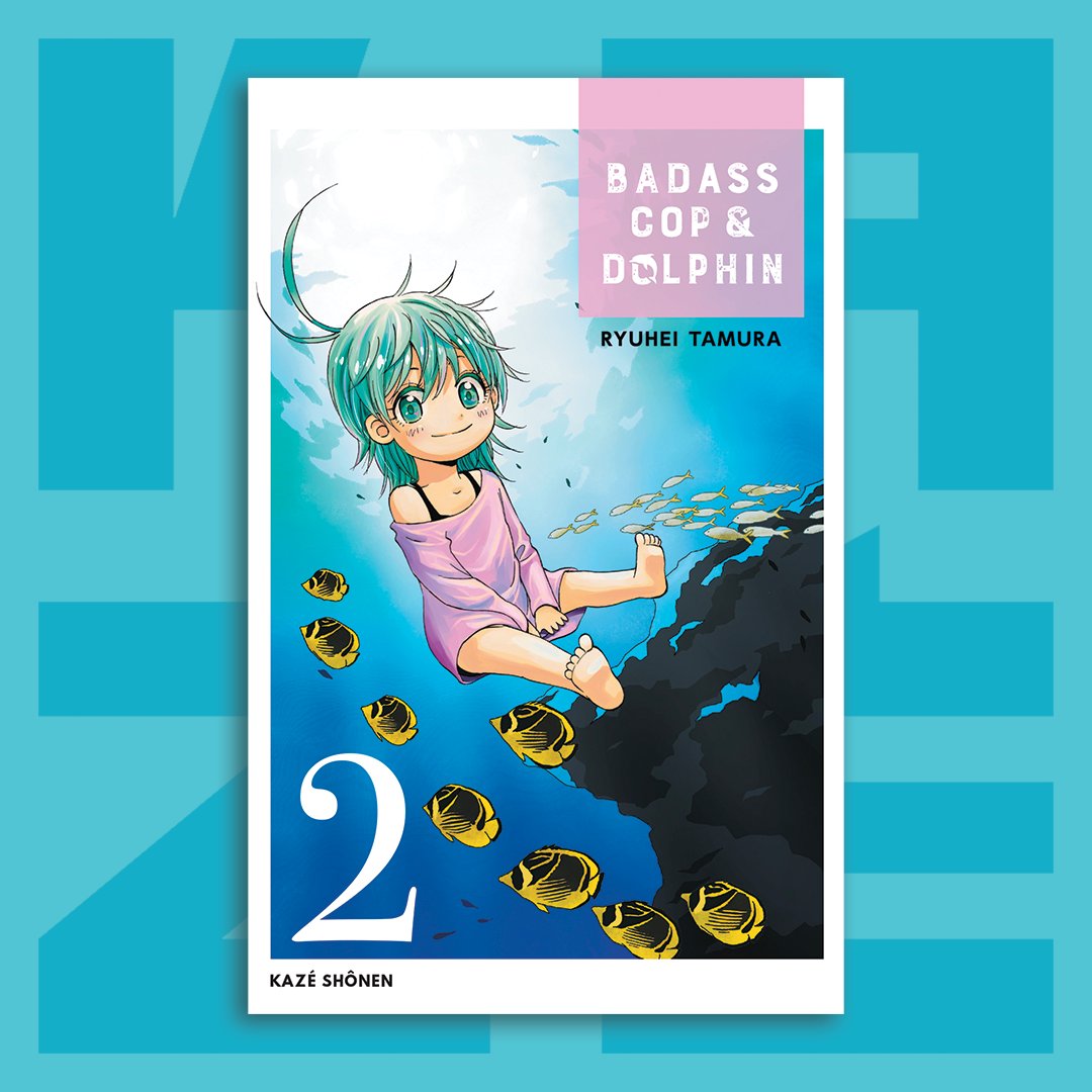 Kazemanga_fr's tweet photo. En plus de Look Back, on retrouve aussi dès mercredi :
- le tome 2 de Badass Cop &amp; Dolphin 🐬 
- et le tome 3 de Yakuza Reincarnation 🐉 https://t.co/jFmidJb73y