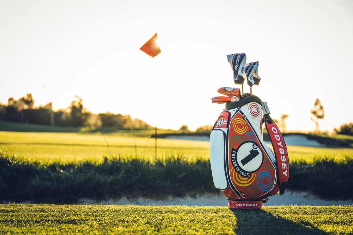 A Celebration of Tour Dominance 🌀 Today we start a month long celebration of Odyssey’s incredible success on golf’s greatest professional stages. Starting this week, our PGA TOUR players will be sporting Odyssey staff bags that symbolize our position in the game. #1PutterOnTour